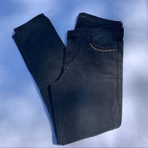 Rock and Republic Black Jeans Size 16